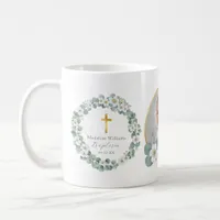 Personalized Photo Baptism Mug Religious Keepsake