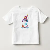 Gnome Snorkelling Funny Beach Toddler T-shirt