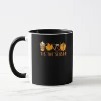 Tis The Season Nurse Pumpkin Spice Fall Leaves Aut Mug
