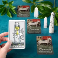 Capricorn the Goat Zodiac Sign Fortune Telling Tarot Cards