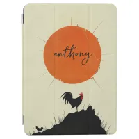 Sunrise and the Crowing Rooster iPad Pro Cover