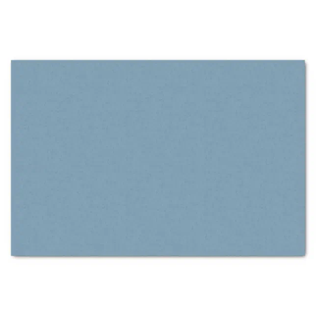 Dusty Blue Solid Color Tissue Paper