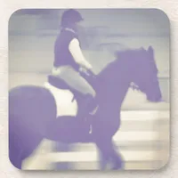 Dressage Abstract Drink Coaster