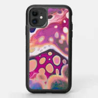 Purple, blue and pink Digital Modern Abstract   OtterBox Symmetry iPhone 11 Case