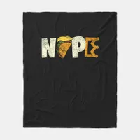 Nope No Kings In America We The People Political  Fleece Blanket