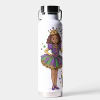 Bead Princess - Mardi Gras Water Bottle