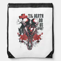 Till Death Do Us Apart Classic Drawstring Bag