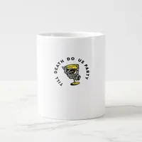 Till Death Do Us Party Funny Retro Classic Giant Coffee Mug