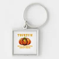 Trumpkin Make Halloween Great Again Graphic Funny  Keychain