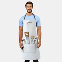 Carpenter's Tools Fun Carpentry Woodworking Apron