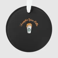 Trumpkin Pumpkin Spice Latte Holiday Coffee Ornament