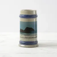 Hawaiian Coastal Island Ocean Tropical Paradise Beer Stein