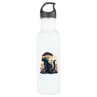 Cottagecore Aesthetic Goblincore Mushroom Fairycor Stainless Steel Water Bottle