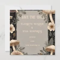 Woodland Charm: A Botanical Delight Wedding Invite