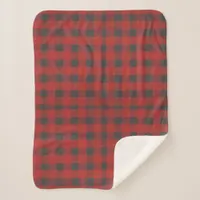 Buffalo Check Plaid Sherpa Blanket