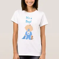 It's a Boy, cute baby.  Maternity Shirt
