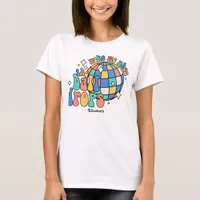 Coastal Glow Retro Happy New Year Party T-Shirt