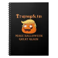 Trumpkin Halloween – Make Halloween Great Again Pu Notebook