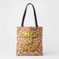 Candy Corn and Pumpkin Candy Trick or Treat Bag