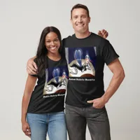 Vintage Madam Malaria Mosquito Graphic Unisex T-Shirt