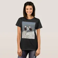 Funny Eagles and Seagull Women's Basic T-Shirt