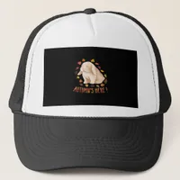 Autumn’s Says Cute Bunny Autumn It’s Fall Y’all Trucker Hat