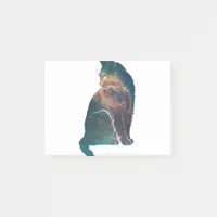 Space Nebula Cat Post-it Notes