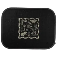 Cottagecore Aesthetic Frog And Mushroom Goblincore Car Floor Mat