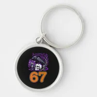 F-Caw-F Chicken Halloween Classic Funny Trendy Keychain