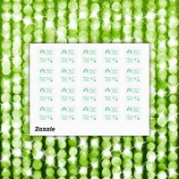 Christian Prayer for kids Green | Square Sticker
