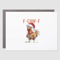 Merry Christmas F Caw F Retro Cool Design Car Magnet