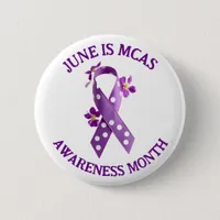 MCAS Mast Cell Activation Syndrome Awareness  Button