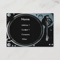 Deejay business cards