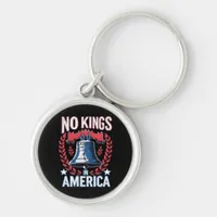 No Kings In America Design Classic Artistic Graphi Keychain