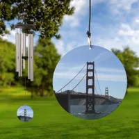 Golden Gate Bridge in San Francisco, California Wind Chime