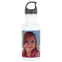 Personalized Water Bottle, Add Your Picture!  Stainless Steel Water Bottle