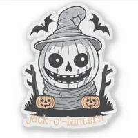 Jack-o-lantern Sticker