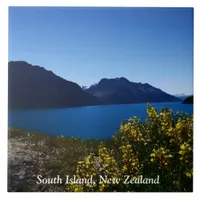 Tranquility Blues South Island, New Zealand Cerami Ceramic Tile