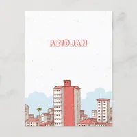 Abidjan Ivory Coast Postcard