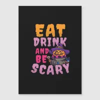 Halloween Pumpkin Eat Drink Be Scary