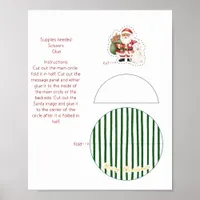 Christmas rocker card poster