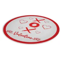 Valentine's XOXO with Hearts in Red | Cutting Board