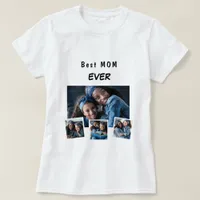Mother mom family photo collage T-Shirt