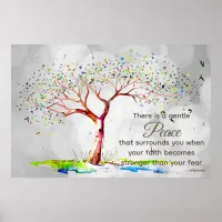 *~* Fantasy Tree AP81 Ethereal Bokeh Quote Poster