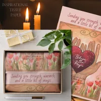 Customizable Magical Heart Healing Journey Tissue  Tissue Paper