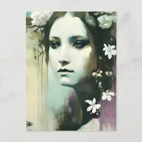 Pretty Pagan Goddess Postcard