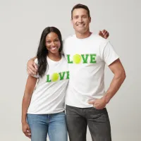 Love Tennis Fun Player or Supporters T-Shirt