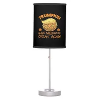Trumpkin Halloween Pumpkin Table Lamp
