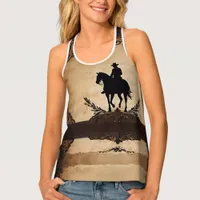 Wild west Cowboy  Tank Top