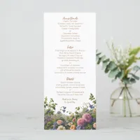 Enchanted Garden Countryside  Menu